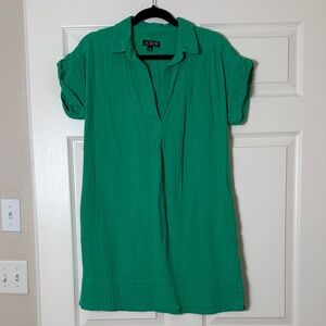 J. Crew Green Dress